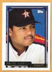 DWAYNE HENRY HOUSTON ASTROS #668 - TOPPS GOLD WINNER NM-MT 1992 - Picture 1 of 2