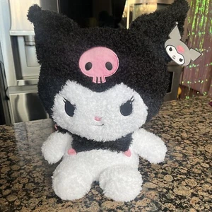 Sanrios Charakter Kuromi How Showa flauschiges Stofftier 15"" Spielzeug Plüschpuppe  - Bild 1 von 3