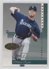 1996 Leaf Signature Series Gold Press Proof Mac Suzuki #121