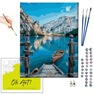 Oh Art! Premium 40x50cm Leinwand Malen nach Zahlen Erwachsene mit Rahmen - Bild 1 von 10