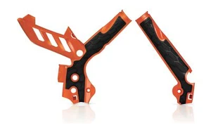Acerbis X-Grip Frame Protector Guards Orange For KTM EXC 300 2012-2016 - Picture 1 of 2