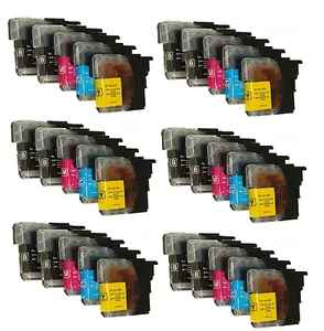 30 Tinten Patronen kompatibel mit Brother MFC-J415W DCP-J315W, DCP-J515W LC985 - Bild 1 von 1