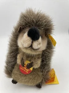 7" Joggi Idel The Hedgehog Steiff Plush Stuffed Animal 1677/15, Original Tags - Picture 1 of 3