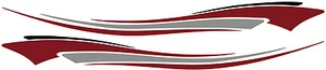 2 RV Car Truck Trailer Side Accent Decals Graphics Stripes Vinyl PB223 - Picture 1 of 21