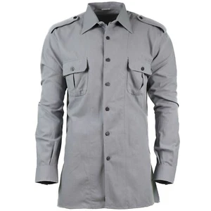 Genuine Italian Rangers shirt grey long sleeve shirts NEW - Picture 1 of 6