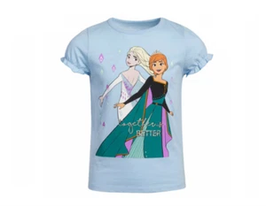 Disney Character Frozen II Soft Knit Cotton Tee Shirt 3-Pack - NWT! - Imagen 1 de 3