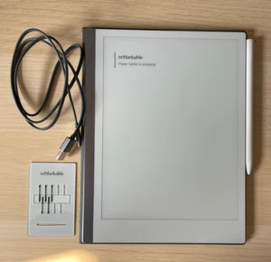 Notable Tableta de Papel 2 con Marcador Plus Pluma y Folio Gris - Imagen 1 de 4