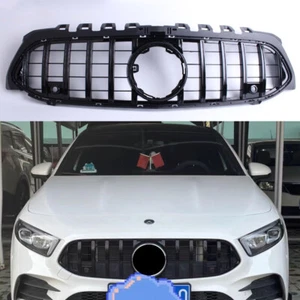 Fit for Mercedes-Benz W177 A-Class 2019-2023 GT Style Front Grill Bumper Grille - Foto 1 di 2