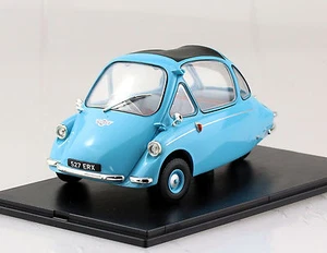 Heinkel Trojan RHD blau 1:18 Oxford Modellauto HE001  - Bild 1 von 4