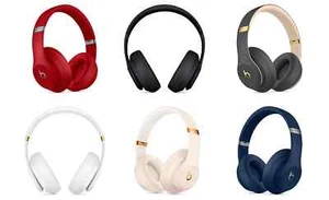 Beats by Dr. Dre Studio3 Headband Wireless Headphones Matte Black Midnight Black - Picture 1 of 6