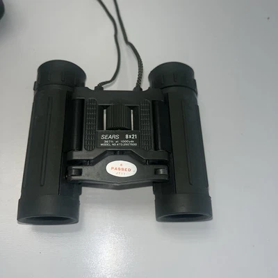 sears 8x21 binoculars 367 Feet Zoom In With Carryvbag - Image 1 of 4