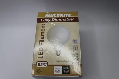 (1-Pk) Bulbrite LED Filament Bulb 8.5 W 800 Lumens 120V 776899 - Image 1 of 4