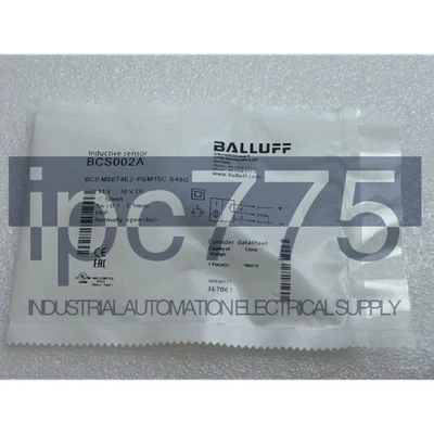  Balluff M08T4E2-PSM15C-S49G BCS M08T4E2-PSM15C-S49G Brand New Fast Shipping - Image 1 of 3