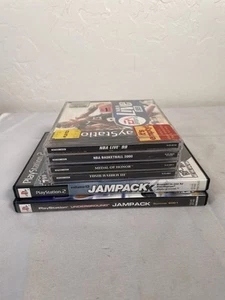 Sony Playstation 1 PS2 Lot of 6 Boxed Games Tomb Raider III Working LOOK - Picture 1 of 5