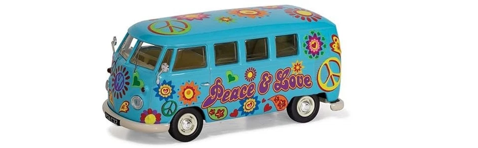 Corgi CC02738 VOLKSWAGEN Campervan Peace Love and Freedom