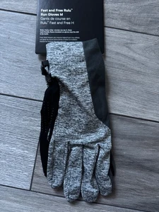 LULULEMON HERREN FAST FREE RULU RUN HANDSCHUHE, GRAU MELIERT, NEU MIT ETIKETT - Bild 1 von 2