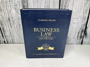 Business Law: Text and Cases - Hardcover, by Clarkson Kenneth; Miller - Good - Imagen 1 de 5