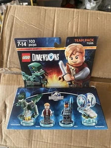 LEGO Dimensions Jurassic World Team Pack 71205 Brand New Factory Sealed - Picture 1 of 2