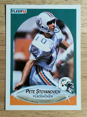 1990 Fleer #248 Pete Stoyanovich - Image 1 of 2