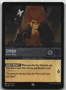 Simba - Future King Foil Common The First Chapter 188/204 NM - Bild 1 von 2