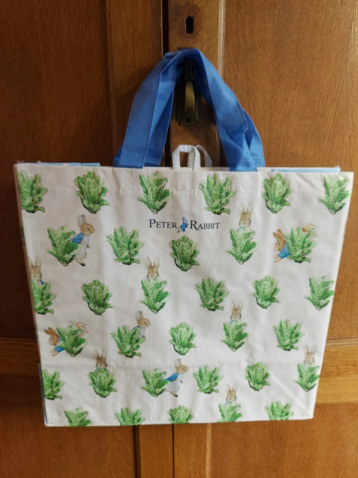 Peter Rabbit Tesco Shopping Bag Large Tote Bag Beatrix Potter Licensed- 10
