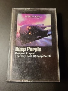 Deep Purple: Deepest Purple/ The Very Best Of (Cassette, 1980) Classic Hard Rock - Picture 1 of 7