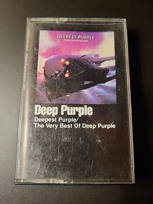 Deep Purple: Deepest Purple/ The Very Best Of (Cassette, 1980) Classic Hard Rock - Image 1 of 4