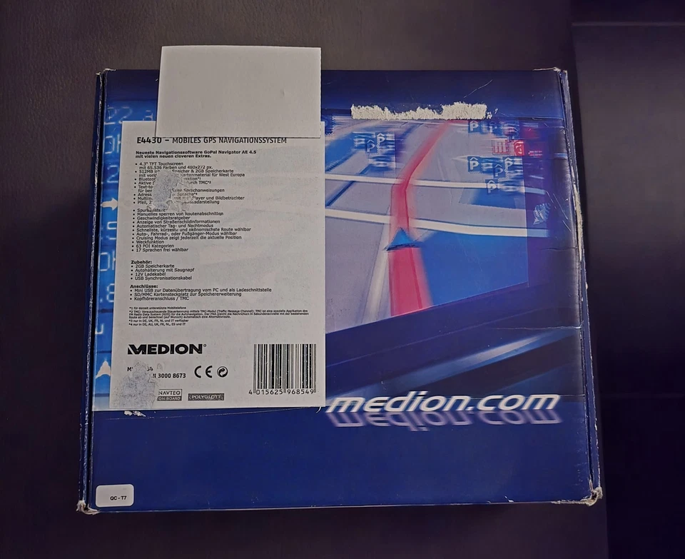 TMC Navi Medion GoPal in OVP - Bild 1 von 4
