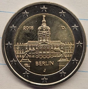 Germany 2 euro coin 2018 "Charlottenburg Palace in Berlin" UNC - Picture 1 of 2