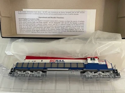 Intermountain 49365-04 HO SD40-2 Locomotive w/ESU Lokpilot DCC, Lights/ No Sound - Image 1 of 3