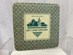 Vintage Byrd Cookie Co Key Lime Cooler  Cookie Tin Collectible - Picture 1 of 11