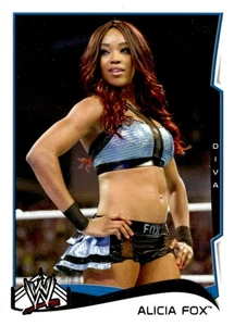 2014 Topps Chrome WWE #56 Alicia Fox - Picture 1 of 2