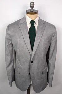 BONOBOS 2 Btn Traje Chaqueta Lana Talla 44R Ajuste Atlético Doble Ventilación Gris Claro Elastizado - Imagen 1 de 6