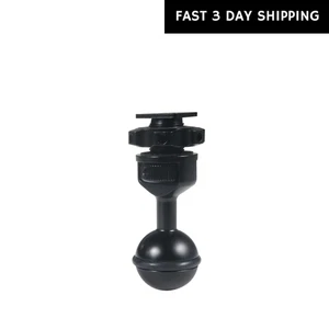 Diving Cold Shoe Base 1 Inch Ball Mount Head Adjustable Adapter for Underwater.. - Picture 1 of 9
