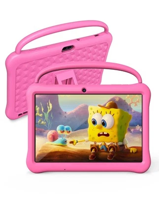 BAKEN Kids Tablet 10.1" Android 13 RAM 2GB+64GB, WiFi, GMS, IPS, Google - PINK - Image 1 of 4
