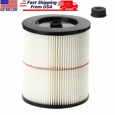 Replacement Shop Vac Filter for Sears Craftsman 5+ 6 8 12 16 gallon Wet Dry Vac