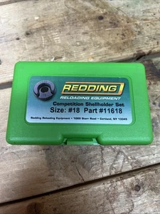 Redding Competition Shellholder Set Size 18 11618 - Picture 1 of 2