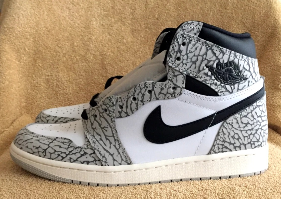Jordan 1 Retro OG High White Cement for Sale | Authenticity