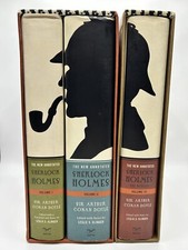 SIGNED Annotated Sherlock Holmes 3 Vol Box Set Conan Doyle Leslie Norton Ed.