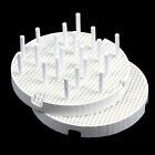 2Pcs Dental Lab Honeycomb Firing Trays with 20Pcs Zirconia Pins Pan Rack Circle