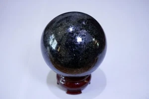Purple Lepidolite sphere helps overcome dependencies - Picture 1 of 4