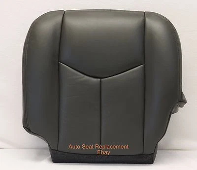 Cubierta de asiento inferior del conductor gris oscuro para Chevy Avalanche Silverado 2003 2004 2005 006 Foto 1 de 4