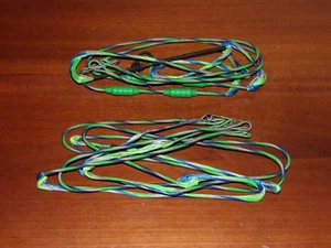 Juego de cuerdas y cables de arco personalizados Hoyt Spyder Turbo ligeramente usados - #2 cámaras base RKT - Imagen 1 de 2