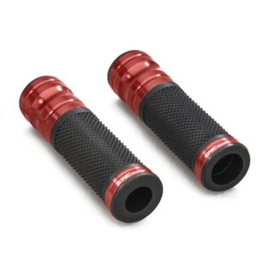 CNC Racing red aluminum grips Lab One Ducati Hypermotard 939SP 2016-2018 - Picture 1 of 5