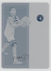 2017-18 Panini Contenders Printing Plate Cyan 1/1 Jeff Teague #41 s7f
