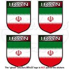 IRAN Iranian Shield Persia, Persian Vinyl Bumper-Helmet Decal, Sticker 2" x4