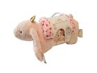 Manhattan Kids Baby 2 Pcs Cuddle Pal  & Blanket Gift Set Pink Bunny Rabbit Plush