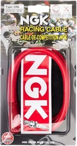 Spark plug connector CR6 Racing 14 mm 90° red NGK with 1000 mm cable - Picture 1 of 2