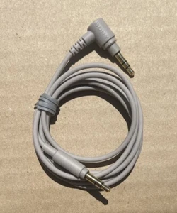 Sony Original Kopfhörer 3,5 mm AUX Audiokabel für WH-1000XM4 WH1000XM5 - CREME—-8 - Bild 1 von 2