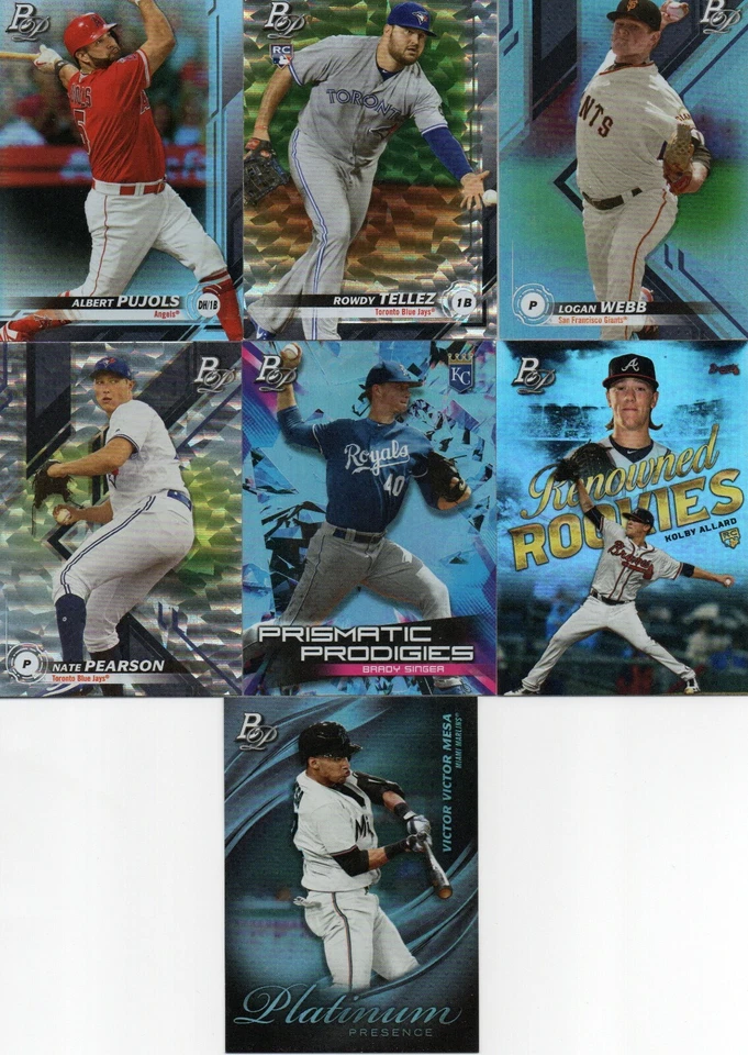 2019 BOWMAN PLATINUM BASE/TOP PROSPECT SINGLES & RC'S/PARA/INSERTS***YOU PICK*** - Image 1 of 1